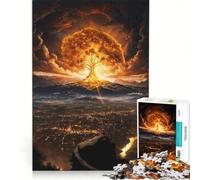 Jigsaw Puzzles for Adults 1000 Pieces Magic Eldertree Kingdom Educational Game Home Art Decor for Is Ideal As A Gift 50x75cm