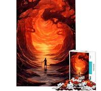 Jigsaw Puzzles for Adults 1000 Pieces Majestic Pathway Teenager Puzzles Family Game Precision Cutting Challenging To Complete (Size 38x52cm)