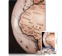 Jigsaw Puzzles for Adults 1000 Pieces Maps Poster Educational Family Game Pattern Assembly Secret Santa Gifts Size 38x52cm