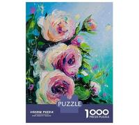 Jigsaw Puzzles for Adults 1000 Pieces Memories of Summer Roses Adult Jigsaw Hands-on Game Pattern Assembly Challenging To Complete 52x38cm/1000pcs