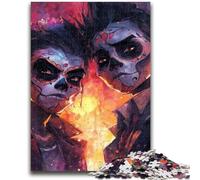Jigsaw Puzzles for Adults 1000 Pieces Mexican Skeleton Boy Puzzles,Challenging Game Gifts for Is Ideal As A Gift for The Whole Family (75x50cm)