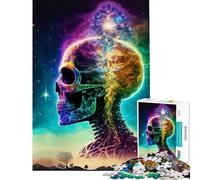 Jigsaw Puzzles for Adults 1000 Pieces Mind Blown Jigsaw 1000 Piece Toy Wall Decor Birthday Present Deal As Gifts for The Whole Family (38x52cm)