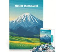 Jigsaw Puzzles for Adults 1000 Pieces Mount Damavand Iran Relax Games Enhance Memory Unique Gifts for Birthday And Christmas 50x75cm