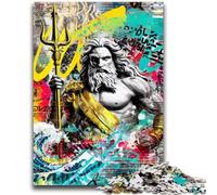 Jigsaw Puzzles for Adults 1000 Pieces Movie Graffiti Adult Puzzles,family Fun Games Is Ideal As A Gift for The Whole Family (50x75cm)