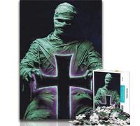 Jigsaw Puzzles for Adults 1000 Pieces Mummy Cross,Decompressing Intellectual Educational Toy Birthday Present,Gifts (38x26cm)