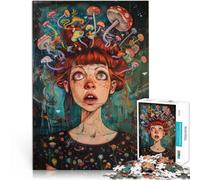 Jigsaw Puzzles for Adults 1000 Pieces Mycelium Mind Anspruchsvoll, aber lustig und humorvoll Ein Kunstwerk38x26cm