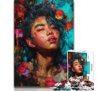 Jigsaw Puzzles for Adults 1000 Pieces Mysterious Boy,Educational Games Home Decoration Is Ideal As A Gift for The Whole Family (75x50cm)