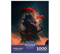 Jigsaw Puzzles for Adults 1000 Pieces Mysterious Landscape Puzzles for Adults Family Games Difficult Hard Challenging To Complete 38x26cm/1000pcs