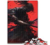 Jigsaw Puzzles for Adults 1000 Pieces Mysterious Ninja Samurai Educational Games DIY Toys for Is Ideal As A Gift for The Whole Family 38x26cm