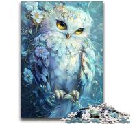 Jigsaw Puzzles for Adults 1000 Pieces Mysterious Owl Brain Intelligence Challenge Addictive Toys Birthday Present, Gifts, Wall Art 26x38cm