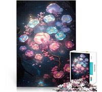 Jigsaw Puzzles for Adults 1000 Pieces Mystic Plum Delight Stressabbau-Spielzeug Geeignet für die Schreibtischdekoration38x26cm