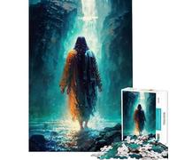 Jigsaw Puzzles for Adults 1000 Pieces Nature of Jesus for Educational Game Learning Educational Toys Secret Santa Gifts Home Decoration (Size 75x50cm)