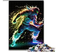 Jigsaw Puzzles for Adults 1000 Pieces Neon Speed, Suitable for Ages 14 And Up Home Educational Games DIY Toys Artwork Gift (Size 50x75cm)