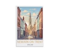 Jigsaw Puzzles for Adults 1000 Pieces Newark on Trent England Challenging Game Toys, Impossible Puzzle, Family Decoration Puzzle 52x38cm