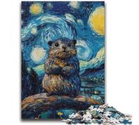 Jigsaw Puzzles for Adults 1000 Pieces Night Sky Otter Brain Intelligence Challenge Addictive Toys Birthday Present, Gifts, Wall Art 50x75cm