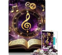 Jigsaw Puzzles for Adults 1000 Pieces Notes in The Book Adult Jigsaw,Challenging Family Activity Games DIY Toy for Home Wall Decor Gifts (size 75x50cm)