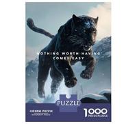 Jigsaw Puzzles for Adults 1000 Pieces Nothing Comes Easy Adult Jigsaw Hands-on Game Pattern Assembly Challenging To Complete 52x38cm/1000pcs