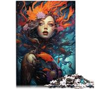 Jigsaw Puzzles for Adults 1000 Pieces Painting Fantasy Goddess Family Entertainment Toys 26x38cm deal as gifts for the whole family