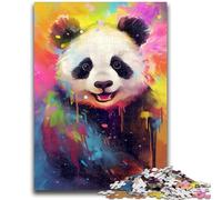Jigsaw Puzzles for Adults 1000 Pieces Panda Art Puzzles for Teenagers,deal As Gifts for The Whole Family for Ages 14+ (26x38cm)