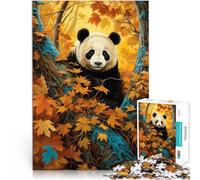 Jigsaw Puzzles for Adults 1000 Pieces Panda Paradise Herausfordernd Schwierig Tolle Geschenke und Spielzeuge75x50cm