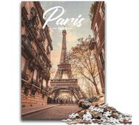Jigsaw Puzzles for Adults 1000 Pieces Paris Help The Brain Exercise Addictive Toys to Cultivate Patience A Work of Art (size 38x52cm)