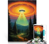 Jigsaw Puzzles for Adults 1000 Pieces Park Ranger and the Disc Lernspielzeug Geburtstagsgeschenk, Geschenke52x38cm