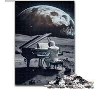 Jigsaw Puzzles for Adults 1000 Pieces Piano in Space, for Age 14 Years And over Home Decor As A Gift for The Whole Family And Friends (Size 26x38cm)