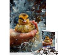 Jigsaw Puzzles for Adults 1000 Pieces Pick Up The Duck Meme Relaxing Games Difficult Challenge Educational Toy Unique Birthday And Gifts (26X38cm)