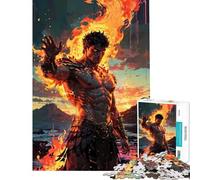 Jigsaw Puzzles for Adults 1000 Pieces Prometheus︰ Fire Eternal Fun Activities at Home Improve Memory Practical Game for And from 14 Years And over (38x26cm)