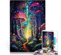 Jigsaw Puzzles for Adults 1000 Pieces Psychedelic Art Handgeschwindigkeitswettbewerb Gutes Geschenk52x38cm