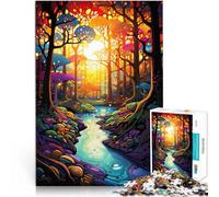 jigsaw puzzles for adults 1000 pieces Psychedelic Art Made of wood for and from 14 years and over Challenging To Complete But Fun And Humorous Great Gift。size:50x75cm/19.68x29.52inch