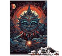 jigsaw puzzles for adults 1000 pieces Psychedelic mood Challenging Game Puzzles 26x38cm Unique Birthday and Gifts for ages 14+