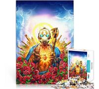 Jigsaw Puzzles for Adults 1000 Pieces Psycho Roses Made of cardboard for age 14+ unique challenge game Offered as gifts for the whole family。size：26x38cm/10.24x14.96inch