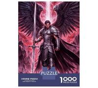 Jigsaw Puzzles for Adults 1000 Pieces Purple Archangel Adult Jigsaw Hands-on Game Pattern Assembly Challenging To Complete 38x26cm/1000pcs
