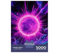Jigsaw Puzzles for Adults 1000 Pieces Purple Star in Space Adult Jigsaw Hands-on Game Pattern Assembly Challenging To Complete 38x26cm/1000pcs