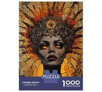 Jigsaw Puzzles for Adults 1000 Pieces Queen of Fire Mosaic Jigsaw for Adults Relaxing Games Difficult Challenge Fun Activities at Home 70x50cm/1000pcs