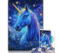Jigsaw Puzzles for Adults 1000 Pieces Rainbow Unicorn 1000 Pieces for Adults,Quiz Game for Is Ideal As A Gift for The Whole Family 75x50cm