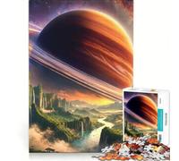 Jigsaw Puzzles for Adults 1000 Pieces Sanctuary Beneath The Rings Relax Games Enhance Memory Unique Gifts for Birthday And Christmas 38x26cm
