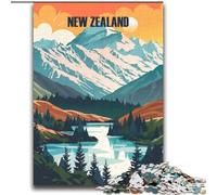 Jigsaw Puzzles for Adults 1000 Pieces Serene New Zealand, Learning Educational Toys Unique Birthday And Gifts for Age 14+ 75x100cm