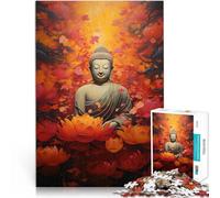 Jigsaw Puzzles for Adults 1000 Pieces Siddhartha Gautama Artwork Denkspiel Wanddekoration Einzigartige Geburtstags- und Weihnachtsgeschenke50x70cm