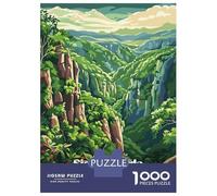 Jigsaw Puzzles for Adults 1000 Pieces Sierra Gorda, Mexico Landscape Art Jigsaws for Adults Relax Games Wall Decoration Educational Challenge 38x26cm/1000pcs