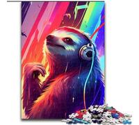 Jigsaw Puzzles for Adults 1000 Pieces Sloth Animal, for Age 14 Years And over Home Decor As A Gift for The Whole Family And Friends (Size 50x75cm)