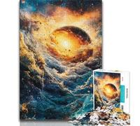 Jigsaw Puzzles for Adults 1000 Pieces Solar System 1000 Piece Jigsaw,Fun Activity for Home, Rainy Days Toys, Birthday Gifts (size 75x50cm)