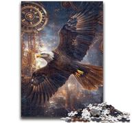 Jigsaw Puzzles for Adults 1000 Pieces Space Eagle Adult Jigsaw,Birthday Present, Gifts, Wall Art for Age 14 Years Up (26x38cm)