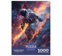 Jigsaw Puzzles for Adults 1000 Pieces Space Surfer Puzzle for Adults Brain Teaser Game Birthday Present Educational Challenge 70x50cm/1000pcs