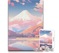 Jigsaw Puzzles for Adults 1000 Pieces Spring Mountain Breezes Impossible Game Precision Cutting Secret Santa Gifts Size 50x75cm