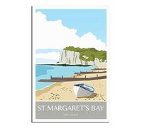 Jigsaw Puzzles for Adults 1000 Pieces，St Margaret's Bay Beach Kent Educational Game jigsaw puzzle Suitable for Decompression and Wall Decor 70x50cm
