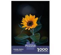 Jigsaw Puzzles for Adults 1000 Pieces Summer Sunflower Puzzle for Adults Brain Teaser Game Birthday Present Educational Challenge 70x50cm/1000pcs
