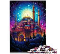 Jigsaw Puzzles for Adults 1000 Pieces T C A C Brkiye Hagia Sophia Challenging Game Toys 26x38cm is ideal as gifts for the whole family