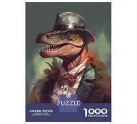 Jigsaw Puzzles for Adults 1000 Pieces T Rex Jigsaw for Adults Family Game Staycation Kill Time Great Gift for Gaming 52x38cm/1000pcs